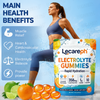 Gummies hydratantes &agrave; faible teneur en sucre et &eacute;lectrolytes, vente en gros, 5 &eacute;lectrolytes essentiels K Cl Ca Mg & Na Energy Boost