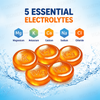 Gummies hydratantes &agrave; faible teneur en sucre et &eacute;lectrolytes, vente en gros, 5 &eacute;lectrolytes essentiels K Cl Ca Mg & Na Energy Boost