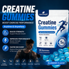 Gummies monohydrates de cr&eacute;atine de marque priv&eacute;e Les gommes v&eacute;g&eacute;taliennes am&eacute;liorent les performances physiques avec la cr&eacute;atine 5G