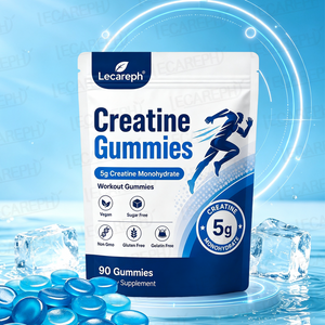 Gummies monohydrates de cr&eacute;atine de marque priv&eacute;e Les gommes v&eacute;g&eacute;taliennes am&eacute;liorent les performances physiques avec la cr&eacute;atine 5G